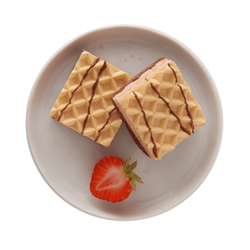 strawberry-wafers