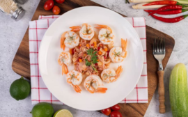 Spanish Style Shrimp with Garlic
